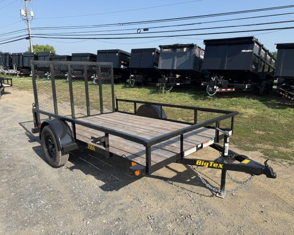 Big Tex 6 x 10 Landscape Utility Trailer - Ramp Gate