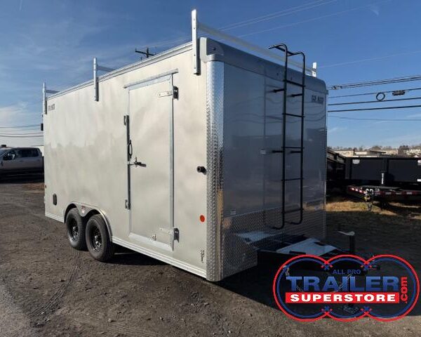 Car Mate 8.5 x 16 Enclosed Cargo Trailer - Contractor Package