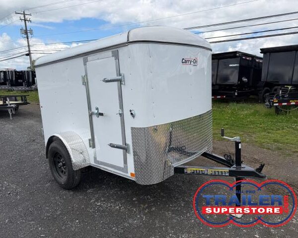 Carry-On 5 x 8 Enclosed Cargo Trailer - Side Door