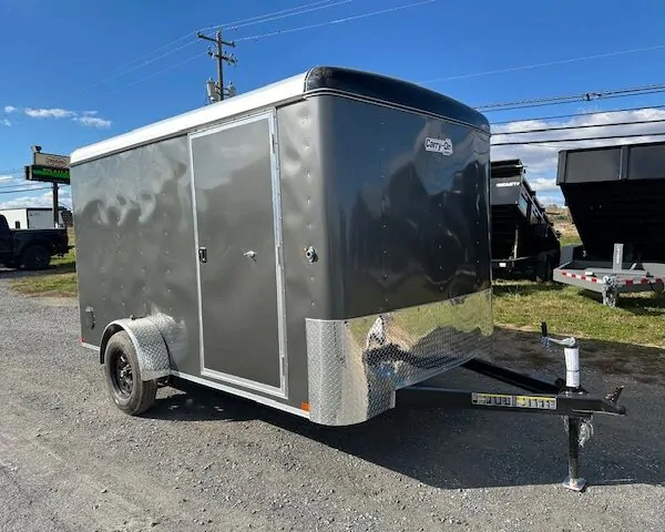 Carry-On 7 x 12 Enclosed Cargo Trailer - Ramp Door