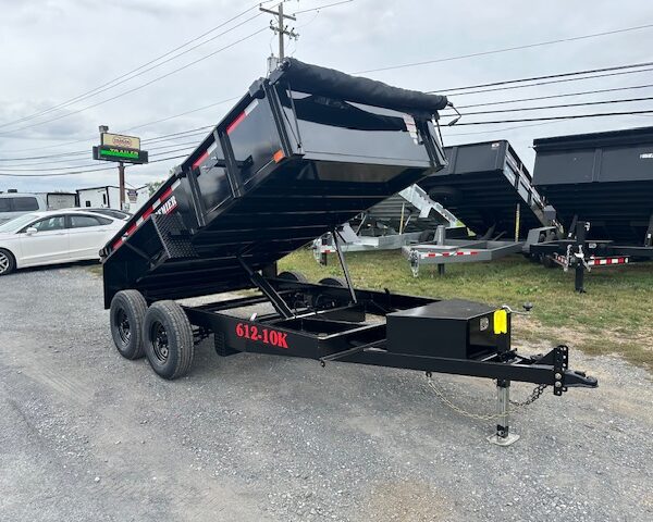 Premier 6 x 12 Low Profile Dump Trailer - Spreader Gate