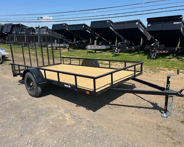 a trailer with the word carry on on it