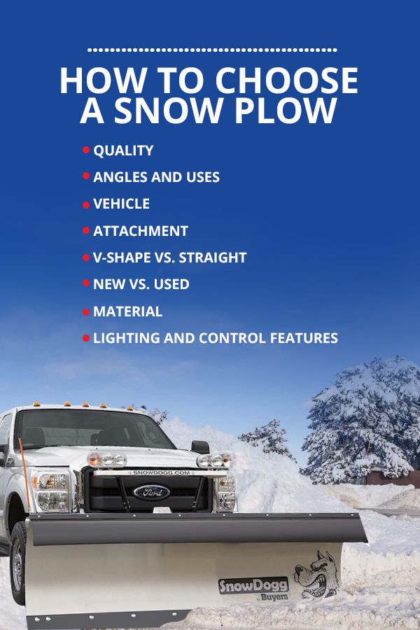 How to Choose a Snow Plow