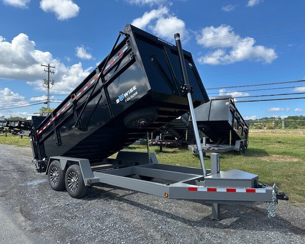 BWise 7 x 16 Heavy Duty Dump Trailer - Ultimate Dump Trailer