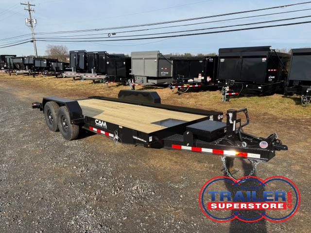 CAM Superline 7 x 20 Equipment Trailer - Powered Tilt-Deck