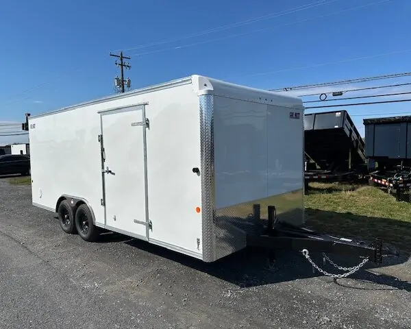Car Mate 8.5 x 20 Enclosed Car Trailer - Extended Tongue