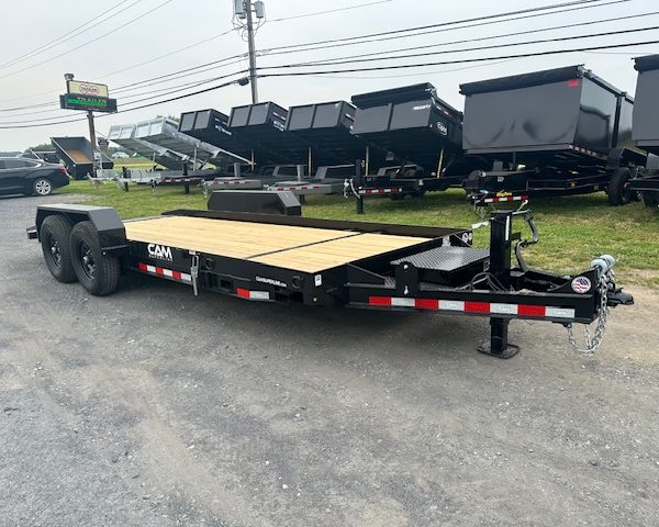 CAM Superline 7 x 19 Split-Tilt Trailer - Pallet Fork Carrier
