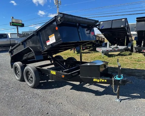 Big Tex 5 x 10 Low Profile Dump Trailer - Barn Doors