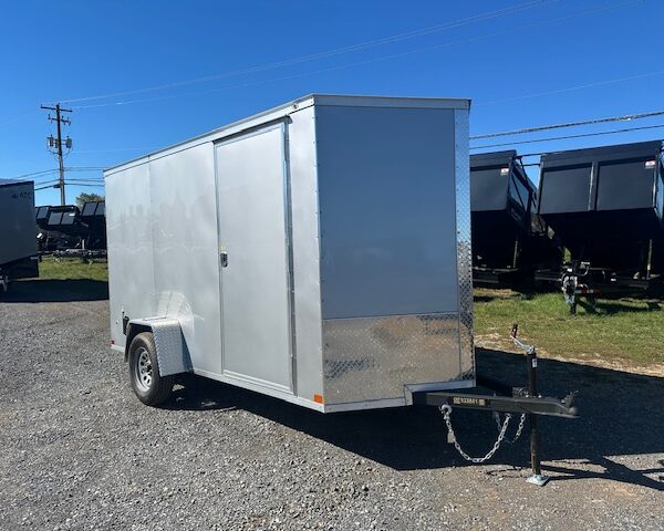 Covered Wagon 6 x 12 Enclosed Trailer - Barn Doors