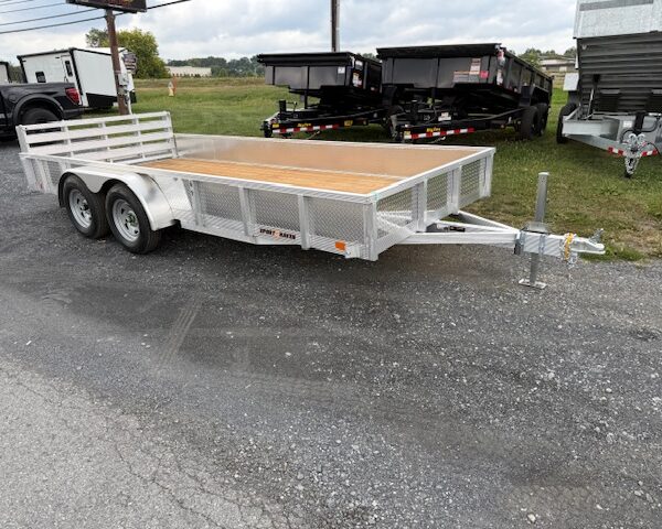 Sport Haven 7×16 Aluminum Utility Trailer - Dual Axle