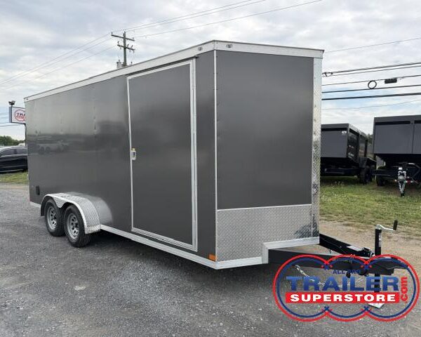 Covered Wagon 7 x 18 Enclosed Cargo Trailer