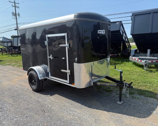 2025 Carry-On 5 x 10 Enclosed Cargo Trailer - Ramp Door