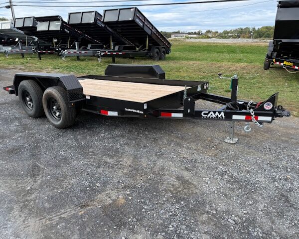 CAM Superline 7 x 14 Equipment Trailer - Full Tilt-Deck