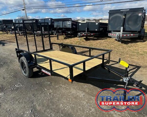 Premier 5 x 10 Landscape Utility Trailer - Rear Ramp Gate
