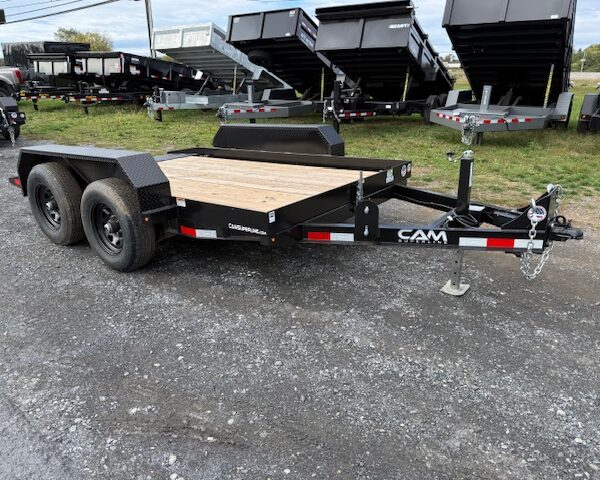 CAM Superline 7 x 12 Equipment Trailer - Full Tilt-Deck
