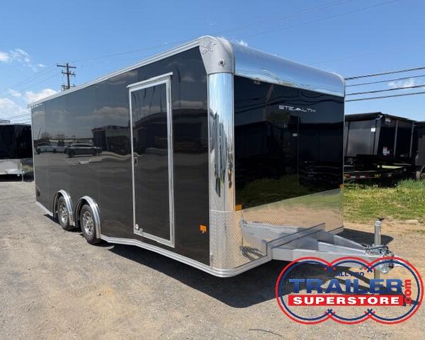 Cargo Pro 8.5 x 20 Stealth Enclosed Car Trailer - Elite Escape Door