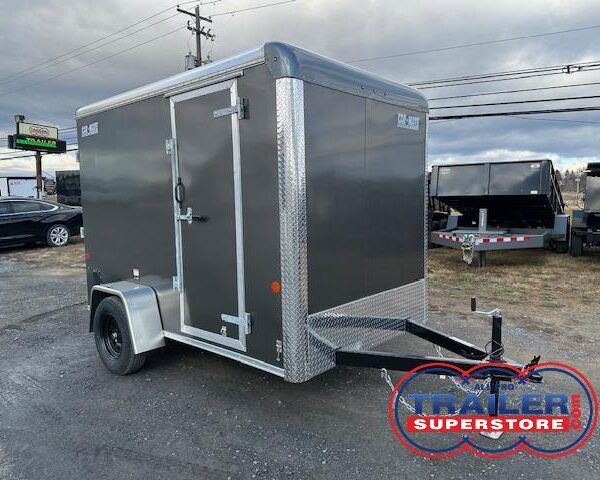 Car Mate 6 x 10 Enclosed Cargo Trailer - 6" Added Height
