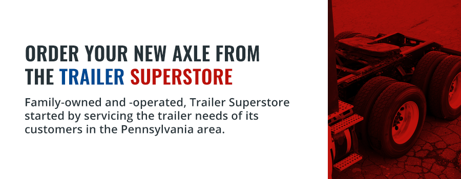 Axle From Trailer Superstore