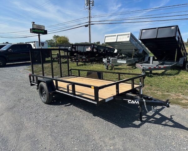 Cam Superline 6 x 12 Landscape Utility Trailer - Ramp Gate