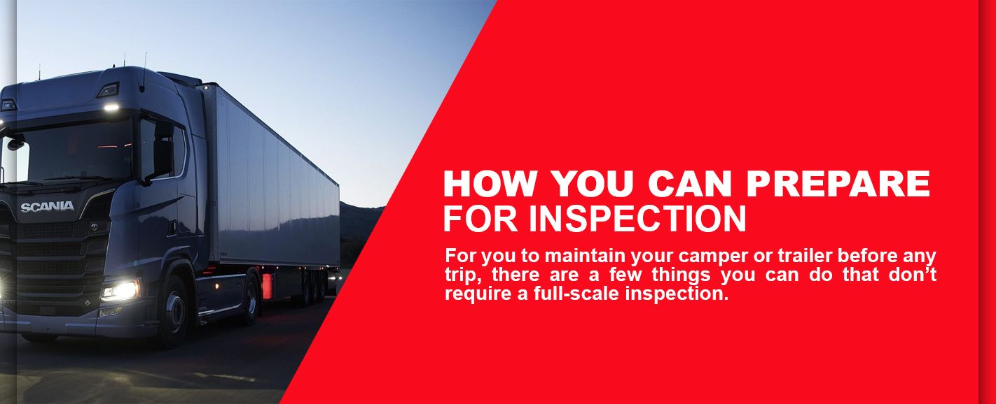 how to prepare for a trailer inspection