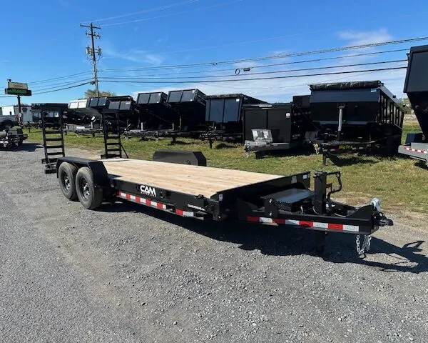 CAM Superline 7 x 20 Equipment Trailer - Pallet Fork Carrier