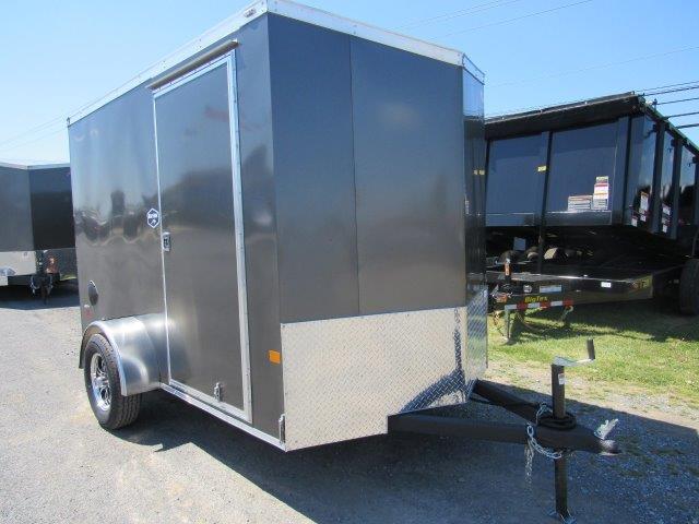 American Hauler 6 X 10 Enclosed Cargo Trailer Ramp Door