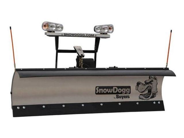 a Snow Dogg snow plow
