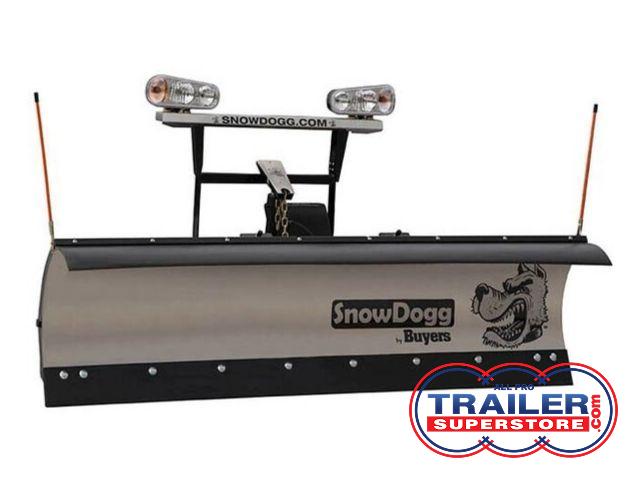 a Snow Dogg snow plow
