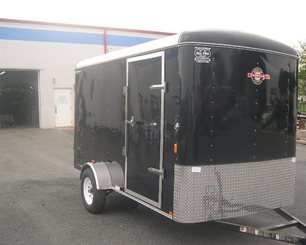 Black 12 Foot Trailer