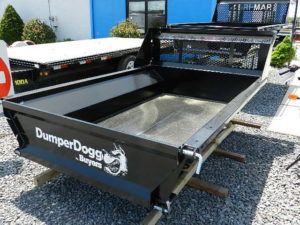 black truck bed dump insert