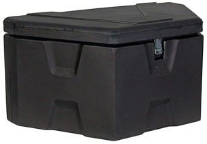 black poly trailer tongue box
