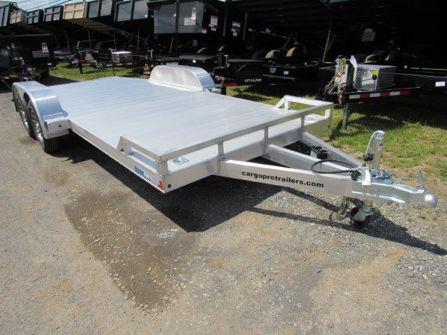 Cargo Pro 7 x 18 Aluminum Open Car Hauler Slide Out Ramps