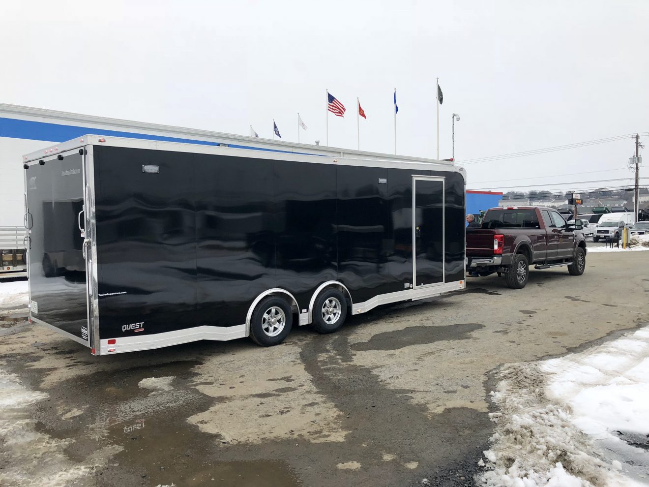 Trailer Wrapping Services Mechanicsburg All Pro Trailer