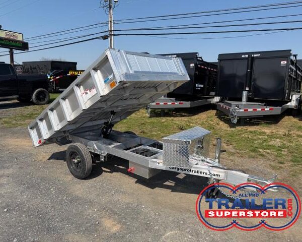 Cargo Pro 4.5 x 8 Aluminum Dump Trailer