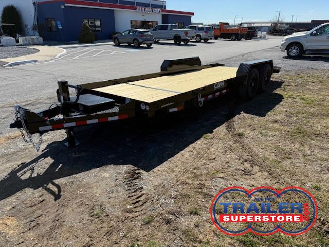 CAM Superline 7 x 21 Low Profile Equipment Trailer - Split-Tilt