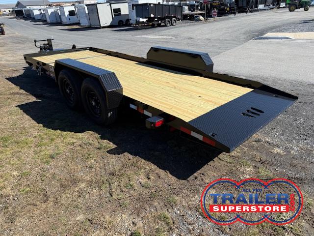 CAM Superline 7 x 21 Low Profile Equipment Trailer - Split-Tilt