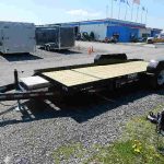 a CAM Superline low profile split tilt trailer