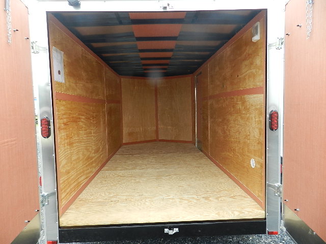 the empty interior of a Homesteader Patriot trailer