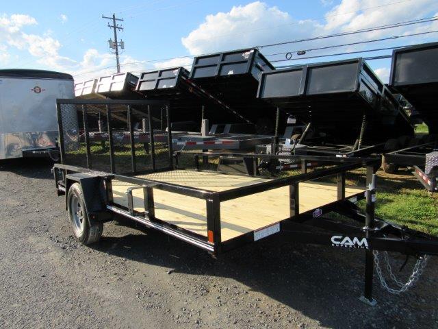 a CAM Superline trailer parked on the side of the road