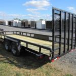 a CAM Superline trailer parked next to a row of trailers