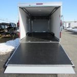 a Car Mate trailer with the door open