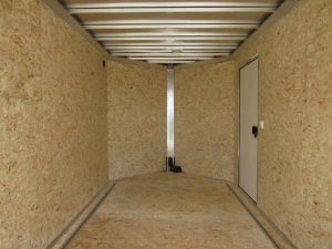 the inside of a Cargo Pro trailer