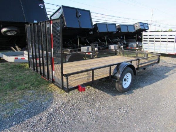 Carry-On 7 x 14 ATV Utility Trailer - Removable Ramps & Toolbox
