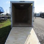 a 6x12 Covered Wagon with side and rear doors