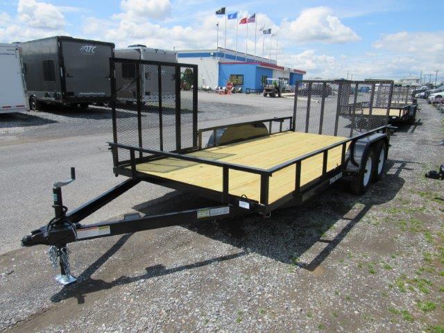 Premier 7 x 16 Landscape Utility Trailer I Side ATV Gate