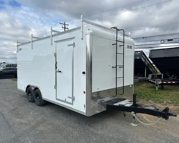 Car Mate 8.5 x 18 Enclosed Cargo Trailer - Contractor Package
