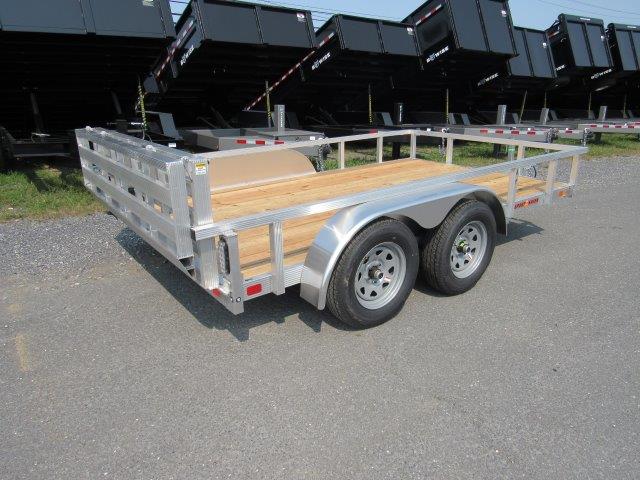Sport Haven 7×12 Aluminum Utility Trailer - Tandem Axle