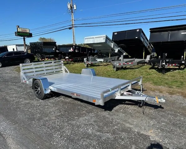 Sport Haven 7×14 Aluminum Utility Trailer - Open Sides