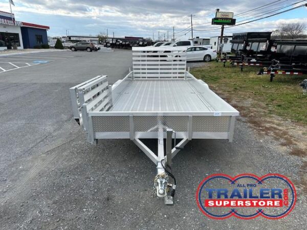 Sport Haven 7×18 Aluminum Landscape Trailer - Side ATV Ramp