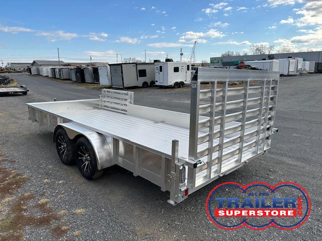 Sport Haven 7×18 Aluminum Landscape Trailer - Side ATV Ramp
